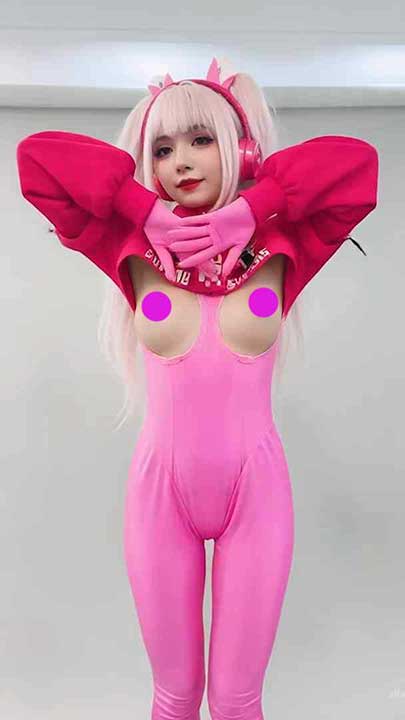 其他 猫小吉 cosplay骚舞长双马尾+全身+靴子+动感韩舞1V